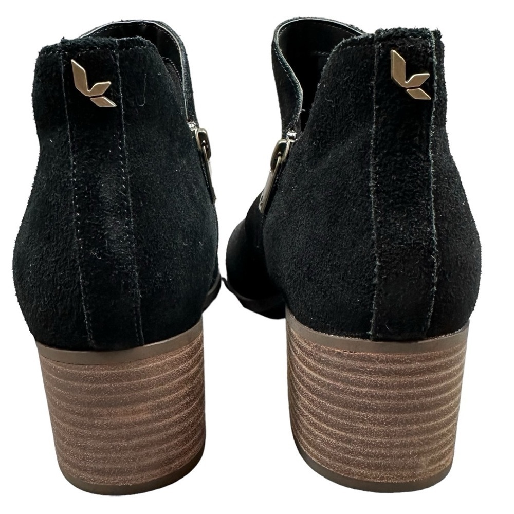 Koolaburra UGG Sofiya Suede Studded Bootie Black Size 8 - Picture 8 of 10